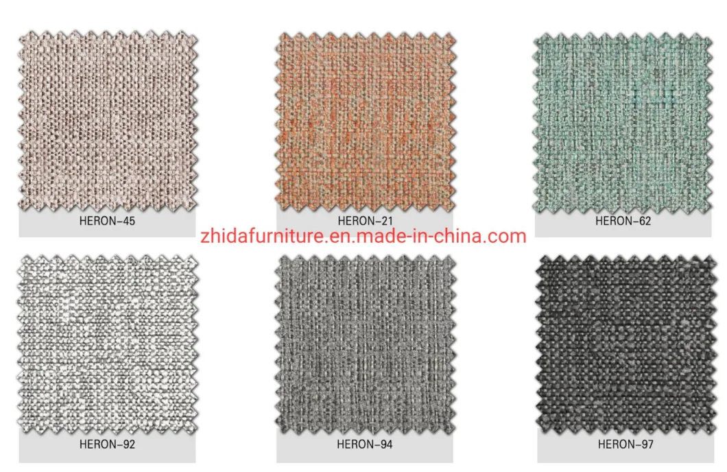 Polyester Upholstery Home Textile Chenille Woven Sofa Fabric