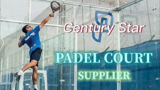 Century Star 2023 venda imperdível quadra de padel panorâmica canchas de padel quadra de tênis ao ar livre para venda