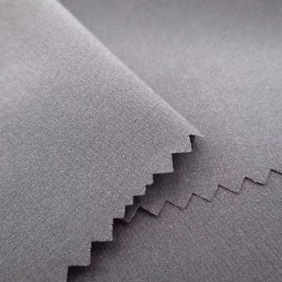Tecido Reciclado Tecido Extensível Poliéster/Nylon/Spandex Jacquard Impermeável para Vestuário Jacquard para Casaco Jaqueta Uniforme