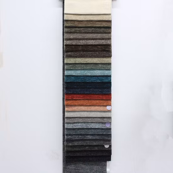Tecido Chenille e Jacquard de Poliéster para Sofá para Móveis Têxteis Domésticos e Cadeira